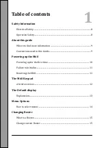 Preview for 4 page of Infotel M60 Operating Instructions Manual