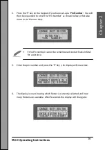 Preview for 16 page of Infotel M60 Operating Instructions Manual