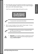 Preview for 17 page of Infotel M60 Operating Instructions Manual