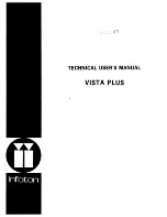 Infoton Vista Plus Technical  User'S Manual preview