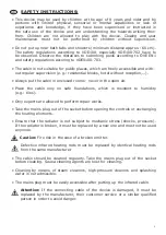 Preview for 5 page of infra world TrioSol Natura 148 Ecke Instructions For Use Manual