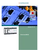 Infranor XtracontrolEC22 User Manual preview