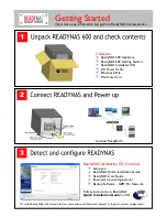 Infrant Technologies READYNAS 600 Getting Started preview