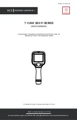 INFRARED CAMERAS T-CAM 380 P Series User Manual preview
