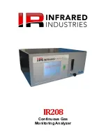 infrared industries IR208 Operator'S Manual preview