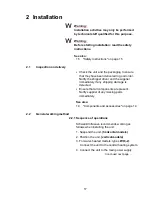 Preview for 17 page of infrasave SchwankAir 3500 Series Installation, Operation And Maintenance Instructions