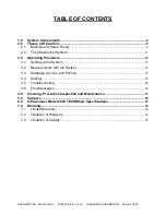 Preview for 5 page of InfraScan Infrascanner 2000 Operation Manual