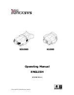 Infrasys K1000 Operating Manual preview