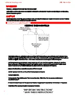 Preview for 2 page of Infratech SL 1612 Installation, Use & Care Manual