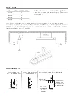 Preview for 4 page of Infratech SL 16XX series Installation, Use & Care Manual