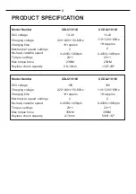 Preview for 3 page of Ingco CDLI218144 Manual