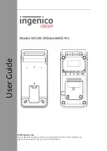 Ingenico group AXIUM DX8000-BASE-W2 User Manual preview