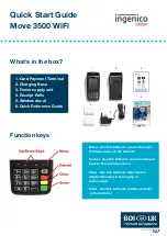 Ingenico group Move 3500 WiFi Quick Start Manual preview