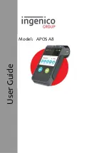 Ingenico APOS A8 User Manual preview