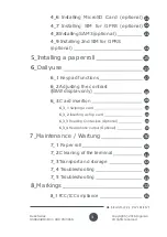 Preview for 3 page of Ingenico D3500CLWI User Manual