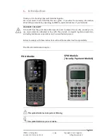 Предварительный просмотр 5 страницы Ingenico iPA280 User Manual