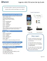 Ingenico iWL 250 series Setup Manual preview