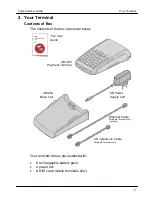 Предварительный просмотр 8 страницы Ingenico iWL200 Series User Manual