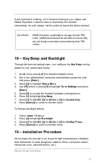 Предварительный просмотр 34 страницы Ingenico iwl255 Quick Reference Manual