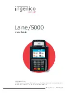 Preview for 1 page of Ingenico Lane/5000 User Manual