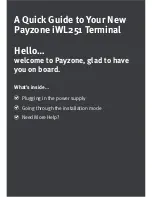 Preview for 2 page of Ingenico Payzone iWL251 Installation Manual