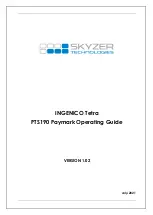 Ingenico Tetra PTS190 Operating Manual предпросмотр