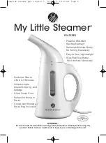 INGENIOUS DESIGNS My Little Steamer Quick Start Manual preview