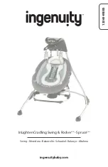 ingenuity Swing & Rocker Spruce Manual preview