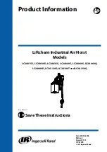 Preview for 1 page of Ingersol Rand LC2A Series Product Information