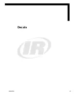 Preview for 21 page of Ingersoll-Rand 10/125 Operating & Maintenance Manual