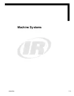 Preview for 113 page of Ingersoll-Rand 10/125 Operating & Maintenance Manual