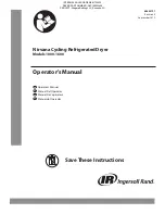 Предварительный просмотр 1 страницы Ingersoll-Rand 1000 Operator'S Manual