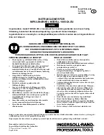 Preview for 42 page of Ingersoll-Rand 100SQ1-EU Instructions Manual