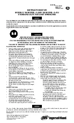 Preview for 1 page of Ingersoll-Rand 104 A Instructions For Use Manual