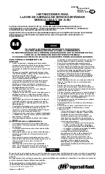 Preview for 13 page of Ingersoll-Rand 104 A Instructions For Use Manual