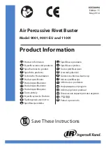 Ingersoll-Rand 11001 Product Information preview