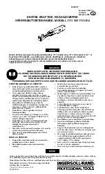 Preview for 27 page of Ingersoll-Rand 1111-EU Instructions Manual