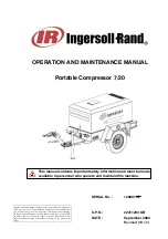 Ingersoll-Rand 120001 Operation And Maintenance Manual предпросмотр