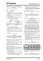 Preview for 69 page of Ingersoll-Rand 120001 Operation And Maintenance Manual