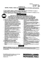 Предварительный просмотр 24 страницы Ingersoll-Rand 1702P1 Operation And Maintenance Manual