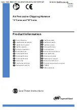 Ingersoll-Rand 1A1S Product Information предпросмотр