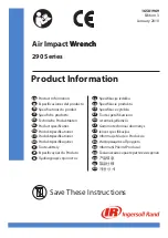 Ingersoll-Rand 290 Series Product Information preview