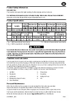 Preview for 3 page of Ingersoll-Rand 311G Product Information