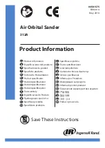Ingersoll-Rand 312A Product Information preview