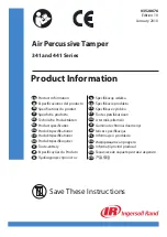 Preview for 1 page of Ingersoll-Rand 341 Product Information