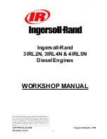 Ingersoll-Rand 3IRL2N Workshop Manual preview