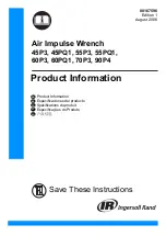 Preview for 1 page of Ingersoll-Rand 45P3 Product Information