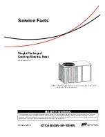 Ingersoll-Rand 4TCA4048A1000A Service Facts preview