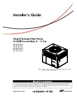 Ingersoll-Rand 4WCC4024A1000A Installer'S Manual предпросмотр