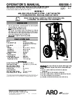 Preview for 1 page of Ingersoll-Rand 650556-1 Operator'S Manual